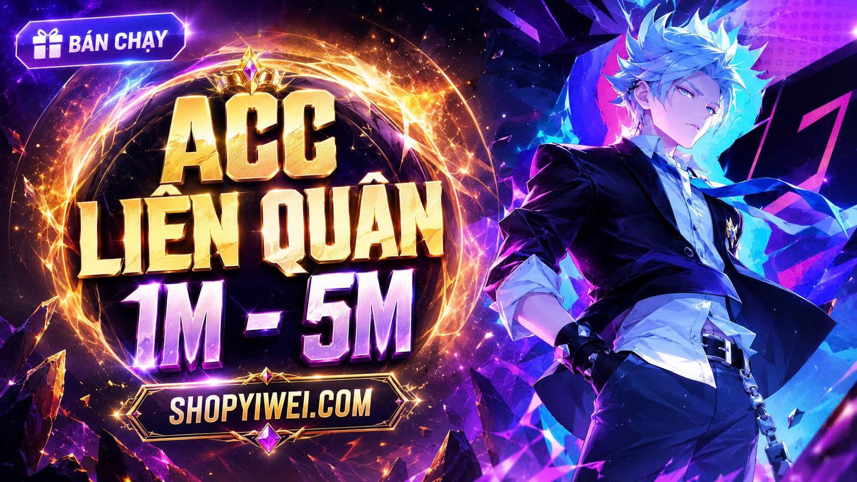 Siêu sale tài khoản Liên Quân